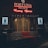 A neon-lit casino entrance with a red carpet leading up to large double doors. The sign reads 'Fortuna Palace Luxury Games' in bright red and white neon lights. The dimly lit atmosphere suggests a night-time setting. There are two digital displays on either side of the entrance showing promotional content.